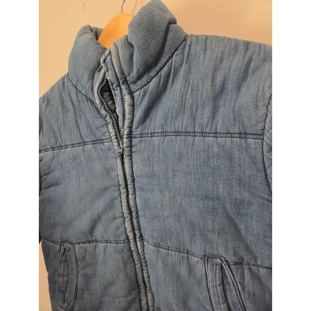 GAP denim puffer